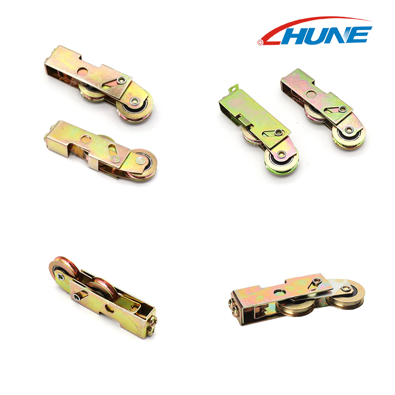 2er-Pack Schiebetürrollen Ersatz, Tandem-Rollenbaugruppe, Glasschiebetür, Fliegengitter, Tür, Tor, Ersatz