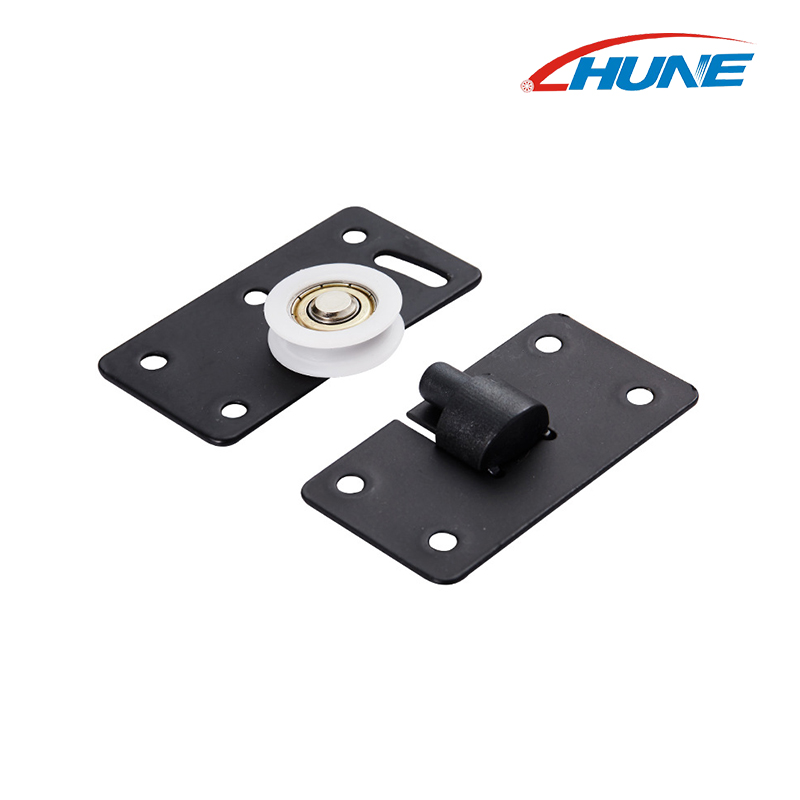 Kleiderschrank-Hardware, Möbel, Schrank, verstellbare Schiebetürrolle, Nylon-Gleitrolle