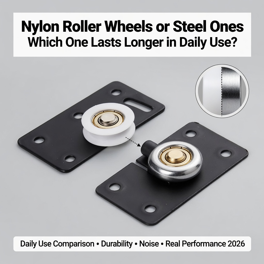  Rollenräder aus Nylon oder Rollen aus Stahl – welches hält im täglichen Gebrauch länger?
