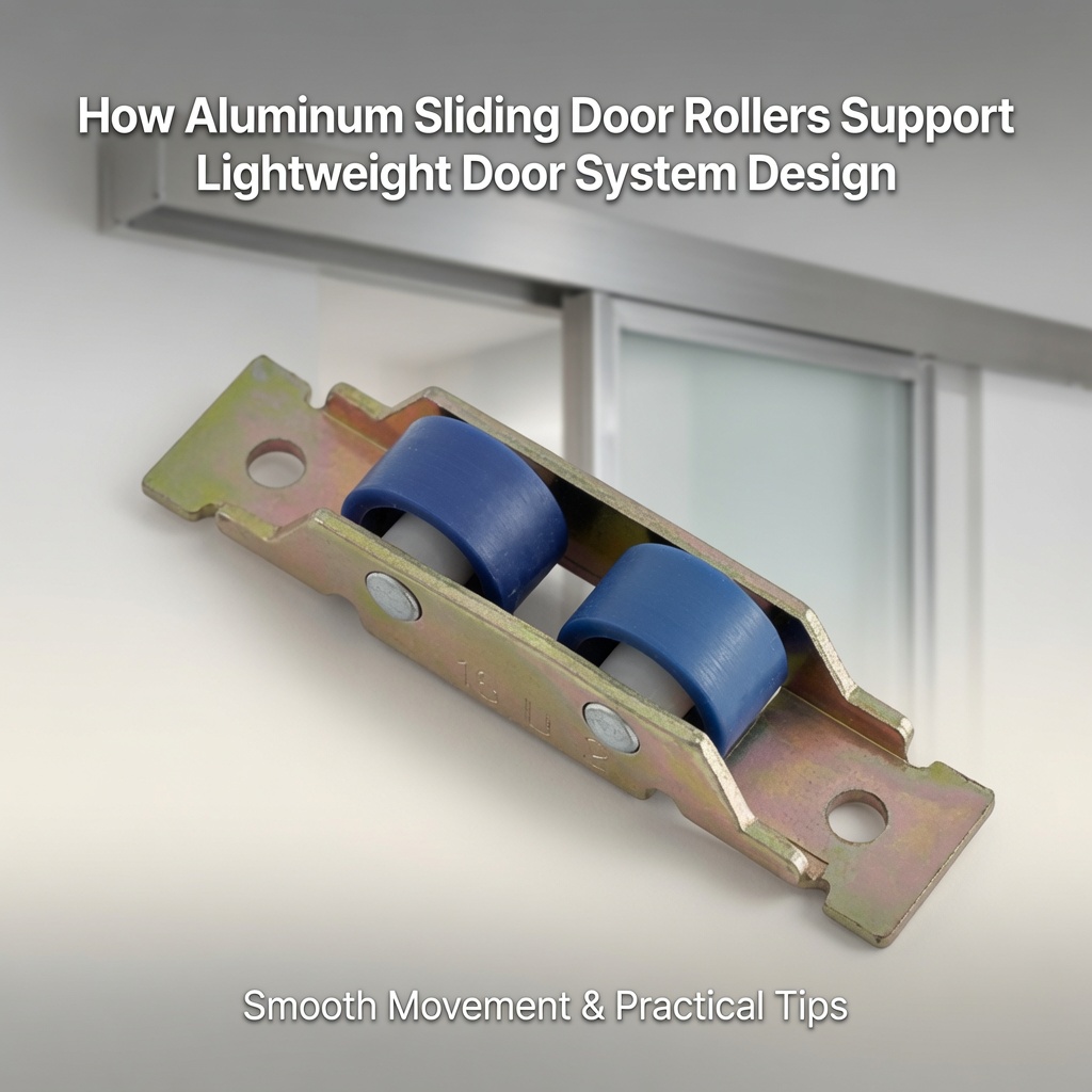  Wie Aluminium-Schiebetürrollen das Design leichter Türsysteme unterstützen