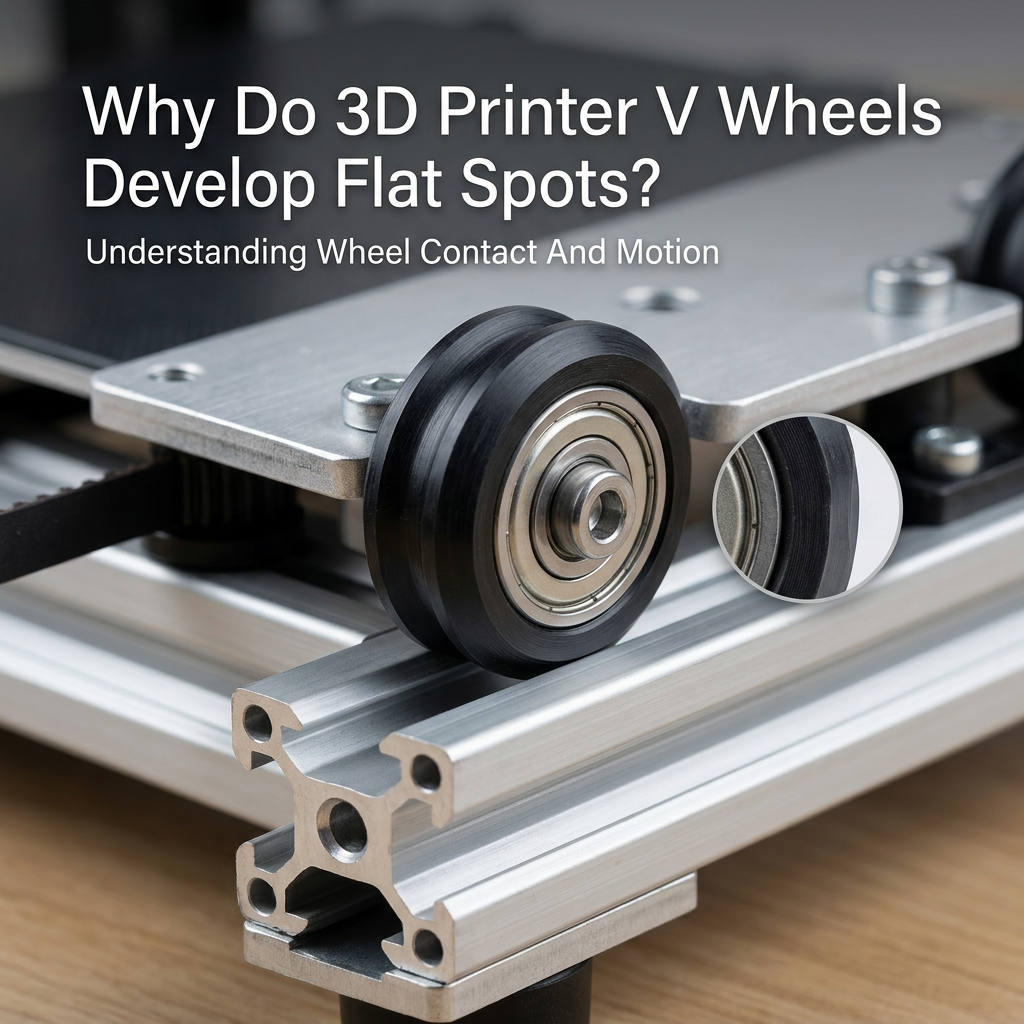  Warum entwickeln V-Räder von 3D-Druckern flache Stellen?
